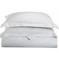 thumbnail image 1 of Microfiber King/ California King Duvet Cover Set Solid  White, 1 of 1