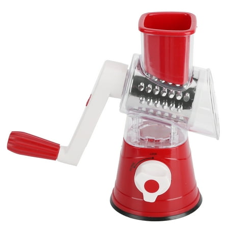 

Vegetable Shredder Vegetable Cutter Stainless Steel Blade For Kitchen For Fruit For Home For Vegetable Red