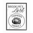 thumbnail image 2 of Stupell Brooklyns Best Farmers Market Framed Giclee Texture Art 11 x 14, 2 of 4
