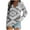 Black, variant on Honeeladyy Rollbacks Vintage Shirt for Women Western Aztec Ethnic Style Retro Geometry Print Blouse V Neck Casual Loose Long Sleeve Tops