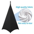 thumbnail image 4 of Universal Speaker Stand Cover Stretchable Height Flexible for Weddings, 4 of 9