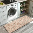 thumbnail image 3 of Pink Christmas Gingerbread and Tree Pattern Kitchen Rug Mat,Kitchen Runner Rugs Non Skid Washable,Decorative Kitchen Floor Mats for Kitchen,Sink,Laundry,17"x47.2", 3 of 7
