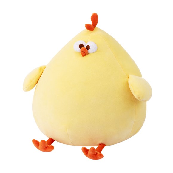 MINISO Genuine Dundun Chicken Plush Doll 34cm Cute Cartoon Chicken Plush Toy Super Soft Pillow Children‘s Birthday Gift