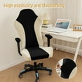 thumbnail image 5 of Y YUNHSOM Gaming Chair Cover, Ergonomic Office Computer Game Chair Slipcovers(Black), 5 of 11