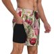 thumbnail image 2 of Fotbe Tulips Flowers Traje de Baño para Hombre – Shorts de Natación de Secado Rápido con Forro y Bolsillos-XX-Large, 2 of 6