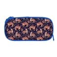 thumbnail image 3 of Goofa Leopard Print Pattern Big Capacity Pencil Pen Case Office College Large Storage High Capacity Bag Pouch Holder Box Organizer, 3 of 9