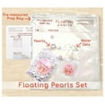 thumbnail image 3 of 75 Burgundy Floating Pearls-Shiny-Large Sizes-Fills 1 Gallon of The Most Transparent Water Gels for Your Vases with Exclusive Measured Floating Kit-and 3 White Submersible Lights Strings, 3 of 7