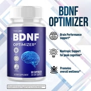 BDNF Optimizer Advanced Brain Support Formula Supplement 120 Capsules