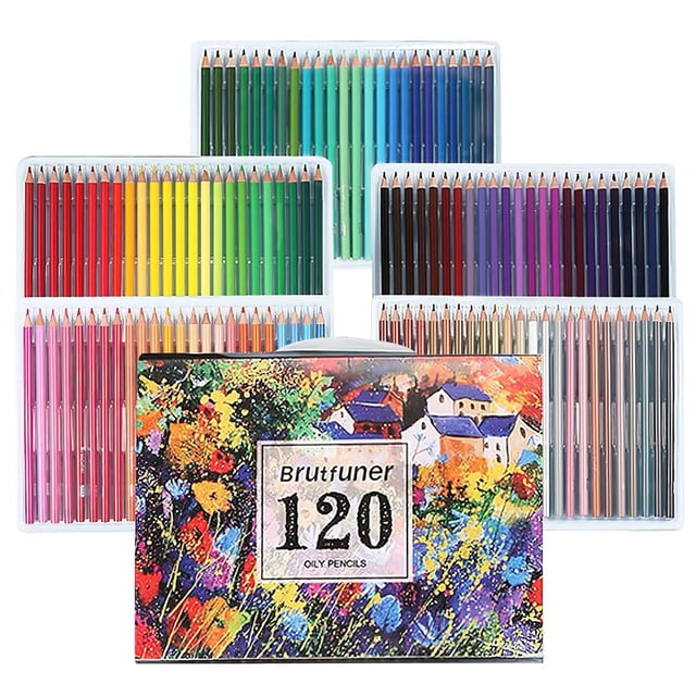 Kit de Dibujo Profesional 120 Piezas Ideal para Niños y Adultos Artistas