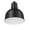 Satin Black, variant on RDBS10-SB Millennium Lighting R Series - 1 Light Stem Hung Deep Bowl Shade-11 Inch Tall and 10 Inch Wide-Satin Black Finish