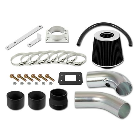 Ford Ranger Motorcraft Air RL Concepts Black Short Ram Air Intake Kit + Filter 95-97 Ford Ranger All Model with 2.3L 4-Cyl ()