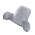 thumbnail image 3 of Cojín de respaldo cómodo y elaborado, almohada para descansar en la cama, almohadas para la espalda del dormitorio del hogar, almohadilla Almacenamiento y organización del hogar Gris oscuro Wosthever HA028511-02, 3 of 6