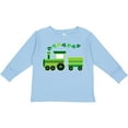 thumbnail image 3 of Inktastic St Patricks Irish Shamrock Train Boys or Girls Long Sleeve Toddler T-Shirt, 3 of 5