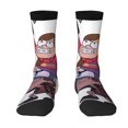 thumbnail image 1 of Calcetines unisex con estampado 3D divertido de Gravity Falls, calcetines de vestir con estampado divertido para niños, adolescentes y adultos, regalos para adultos, 1 of 8