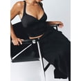thumbnail image 5 of Raccmtaty Women's Crop Tank Tops Slim Fit V Neck Sleeveless Backless Ruched Back Cross Adjustable Strap Tops for Summer, 5 of 8