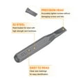 thumbnail image 5 of Uxcell 5pcs SL3.0 Slotted Screwdriver Bit 5/32" Hex Magnetic Flat Head S2 Steel, 5 of 6