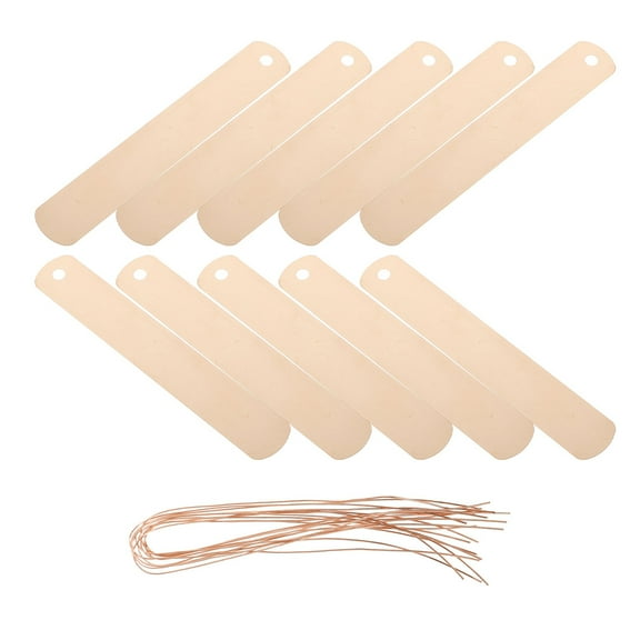 HOMEMAXS Rose Gold Copper Plant Labels for Garden Use with Durable Metal Tags 30 Pieces 0.5 Inch Wide