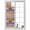 Purple, variant on Window Privacy Film Western Texas Star Vintage Stained Glass Window Film Decorative Sun Block Window Cover Retro Farmhouse Turquoise Brown Wood Window Clings Static Sticker for Bathroom 23.6"x59"