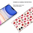 thumbnail image 5 of Red Strawberry Case for iPhone 12 Mini,Aesthetic Art Design Pattern Soft TPU Bumper Case Cover, 5 of 5