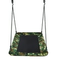 thumbnail image 6 of Gymax 60'' Kids Giant Tree Rectangle Swing 700 lbs w/ Adjustable Hanging Ropes Camo Green, 6 of 7