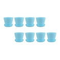 thumbnail image 4 of 8pcs Simple Plastic Plant Pot Garden Flower Planter Plastic Plant Nursery Pots, 4 of 8