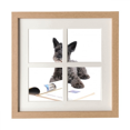 thumbnail image 1 of Cadre Photo pour Chien Animal de Compagnie, Affichage Mural Ou de Table, 4 Ouvertures, 1 of 3