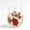 E, variant on Christmas Glass Art Cup, Decor Drinking Glass Cup, Stemless Wine Glasses Holiday Glassware for Coffee, Tea, Juice, Milk, Xmas Party Home Festive Decor Gifts (Snowman)