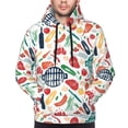thumbnail image 4 of Hoodies for Men - Barbecue Long Sleeve Comfrt Men'S Fashion Hoodies & Sweatshirts, Sweatshirts for Men Hoodies Pullover Clothing Clothes with Pouch, 4 of 7