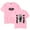 Pink, variant on Rels B Rapper Merch Rels b Log T-Shirt Unisex Trend Casual Short Sleeve Top