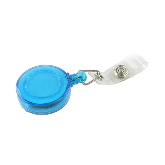 Zeiwohndc Retractable Badge Holder Size 29'' Reel Clip with ID Card Holder for I.D. Card