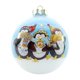 thumbnail image 3 of Tamaño personalizado logotipo decoración del árbol de Navidad bola de cristal bola de Navidad adornos pintados a mano Navidad, 3 of 4