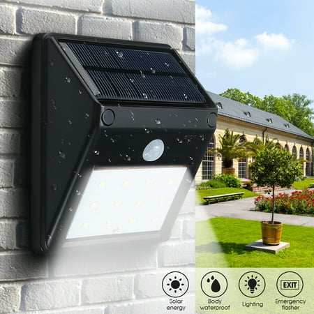 Solar powered pir
