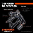 thumbnail image 4 of SYLVANIA - Tow Hitch LED Wiring Harness - 12V On Off Switch Power Relay, Blade Fuse, for Off Road Lights, Work Light, Trucks, Boat, ATV, UTV, SUV, 4x4 (1 PC), 4 of 7