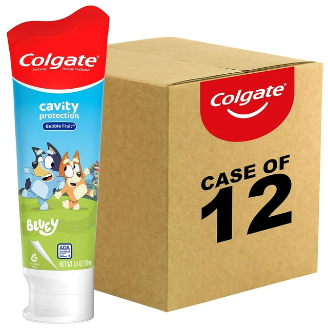 Pasta de dientes Colgate Kids con flúor 135 ml Bluey 2+ Years 12P