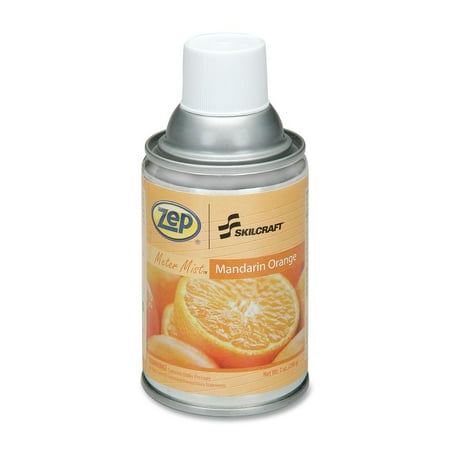 Skilcraft Air Freshener Meter Mist Refill, Mandarin Orange Scent 4598263
