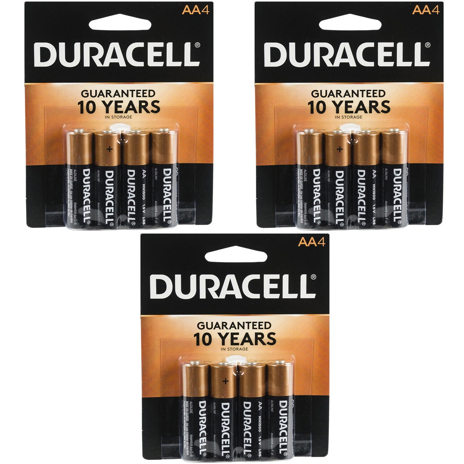 Duracell AA Batteries Alkaline Copper Top HeavyDuty (12 Pcs.)