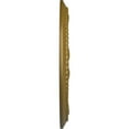 thumbnail image 4 of Ekena Millwork 12 1/4"OD x 7 1/2"ID x 7/8"P Roped Medway Ceiling Medallion (Fits Canopies up to 7 1/2"), Hand-Painted Gold, 4 of 6