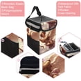 thumbnail image 2 of Cupid Mini Trash Can Car Garbage Can Car Trash Can Foldable with Lid Leak-Proof Hanging Storage Bag, 2 of 6