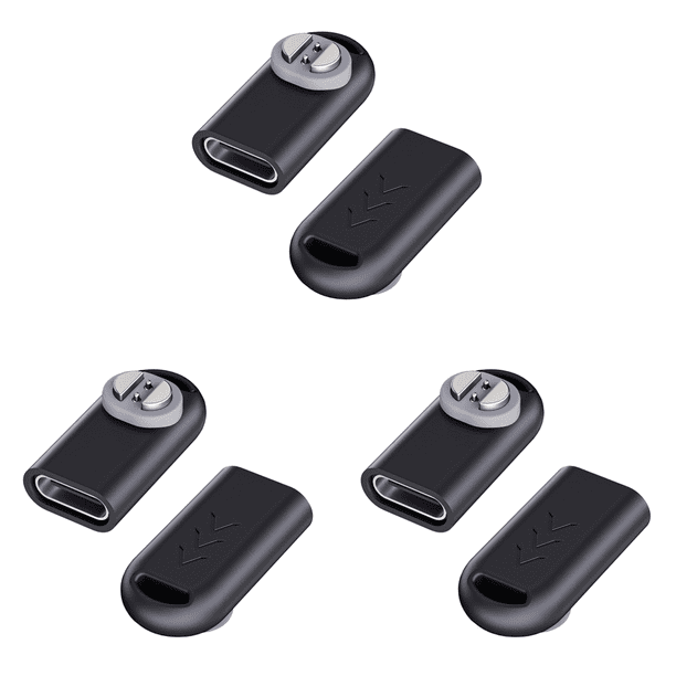 Adaptador Carga Magnética Cable USB C Convertidor para Haylou PurFree BC01