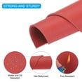thumbnail image 3 of Uxcell Solid Rubber Sheet 1/8" Thick x 12" Wide x 36" Long Anti-Slip Neoprene Rubber Roofing Material for Gaskets Bumpers Red, 3 of 6