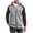 Black, variant on Cekizud Jackets for Men Casual Color Block Zipper Pockets Long Sleeve Hooded Outwear,Sizes S-2XL
