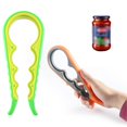 thumbnail image 1 of Jar Opener Silicone Handle Can Opener For Bottle Beer Cap Lid Cover Easy Tool And Comfortable To Hold, 1 of 7