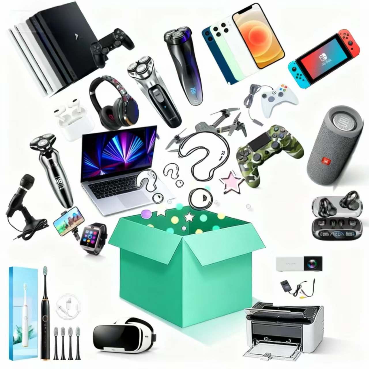 Returns Pallet Value Pack,Electronic Goods of Daily Household Use,Electronic Liguidation Stock Pallets ReturnsPallets Clearance