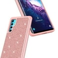 thumbnail image 3 of for TCL 20 Pro 5G with Tempered Glass Phone Case Glitter Shock proof Edge Scratch Shield Hybrid Layers Slim Bumper Cover, 3 of 4