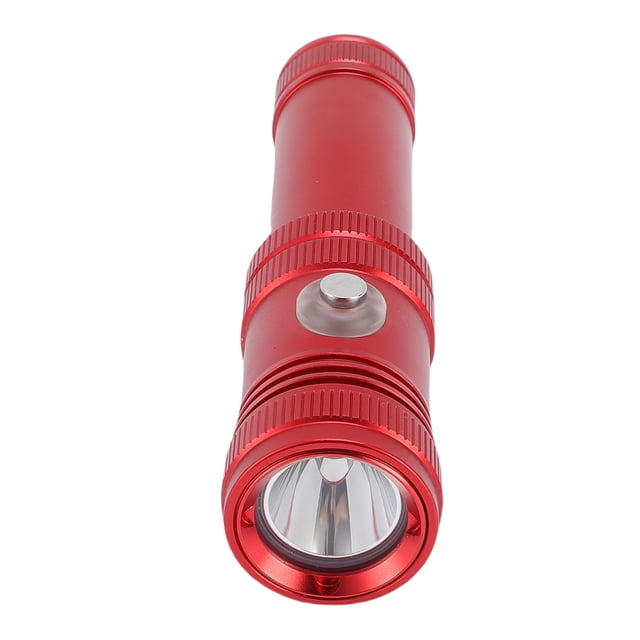 Dive Light Torch Diving Flashlight 1200 Luminous Flux 50m with Extended Battery Life for Marine Observation Emergency Situations