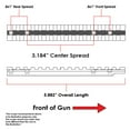 thumbnail image 4 of Evolution Gun Works Savage A17 Picatinny Rail Scope Mount, Matte Black, 4 of 4