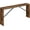 Rustic Brown, variant on Console Table,Long Sofa Table Behind Couch, Narrow Entryway Table, Farmhouse Dining Table with Angled Metal Frame, Industrial Console Table for Entryway