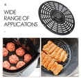 thumbnail image 3 of HAMPPLIES Square Air Fryer Grill Pan Replacement Tray Black Nonstick Dishwasher Safe Easy to Install, 3 of 6