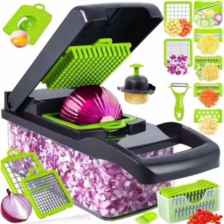 Vegetable Chopper Dicer Onion Chopper, 22 in 1 Food Chopper Fruits Cutter