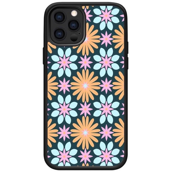 Compatible with iPhone 11 Pro case Soft TPU Glossy Flower Pattern Phone Case for Women and Girls
